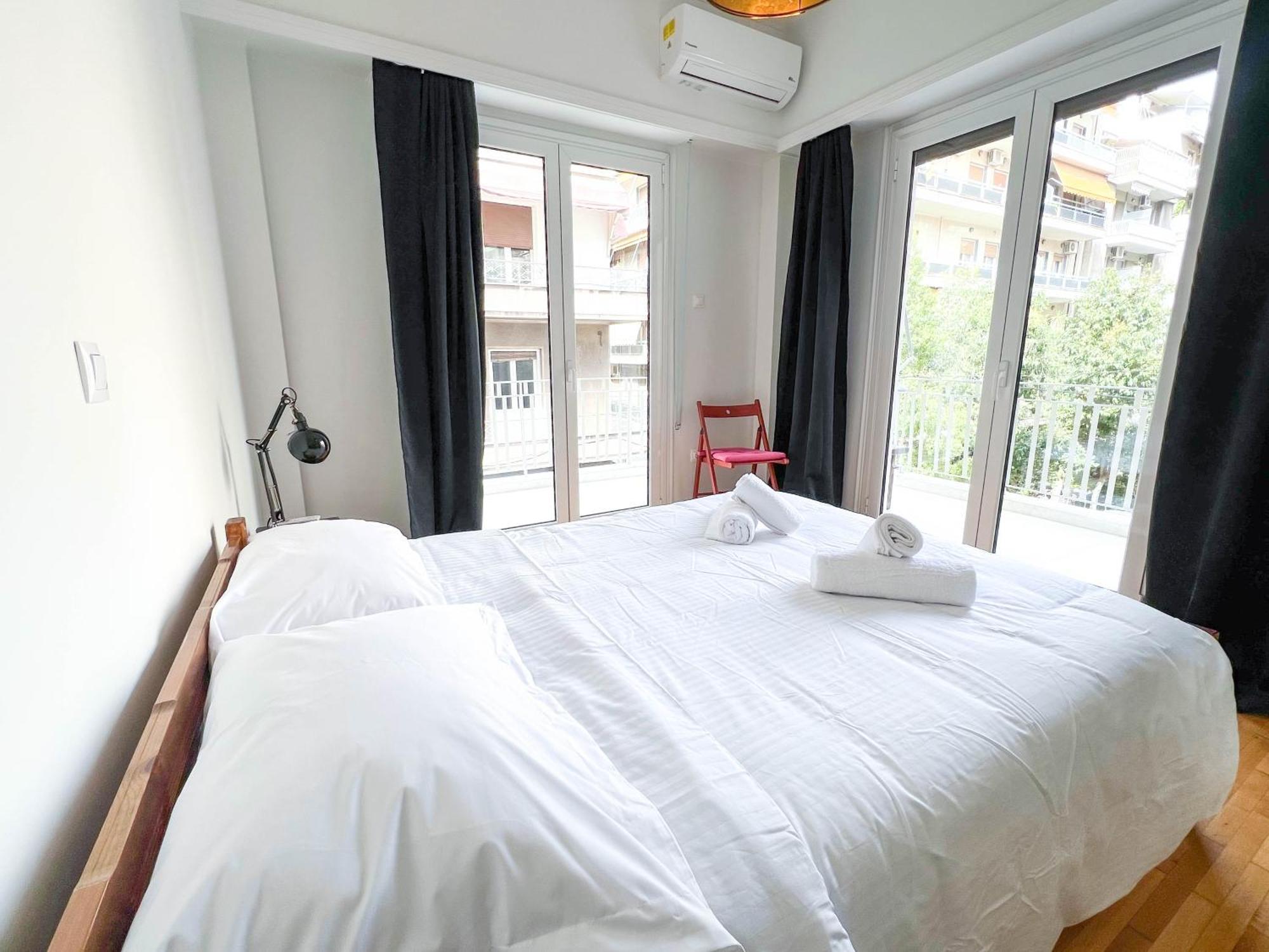 Family Two Bedroom Apartment Benaki Athen Exterior foto
